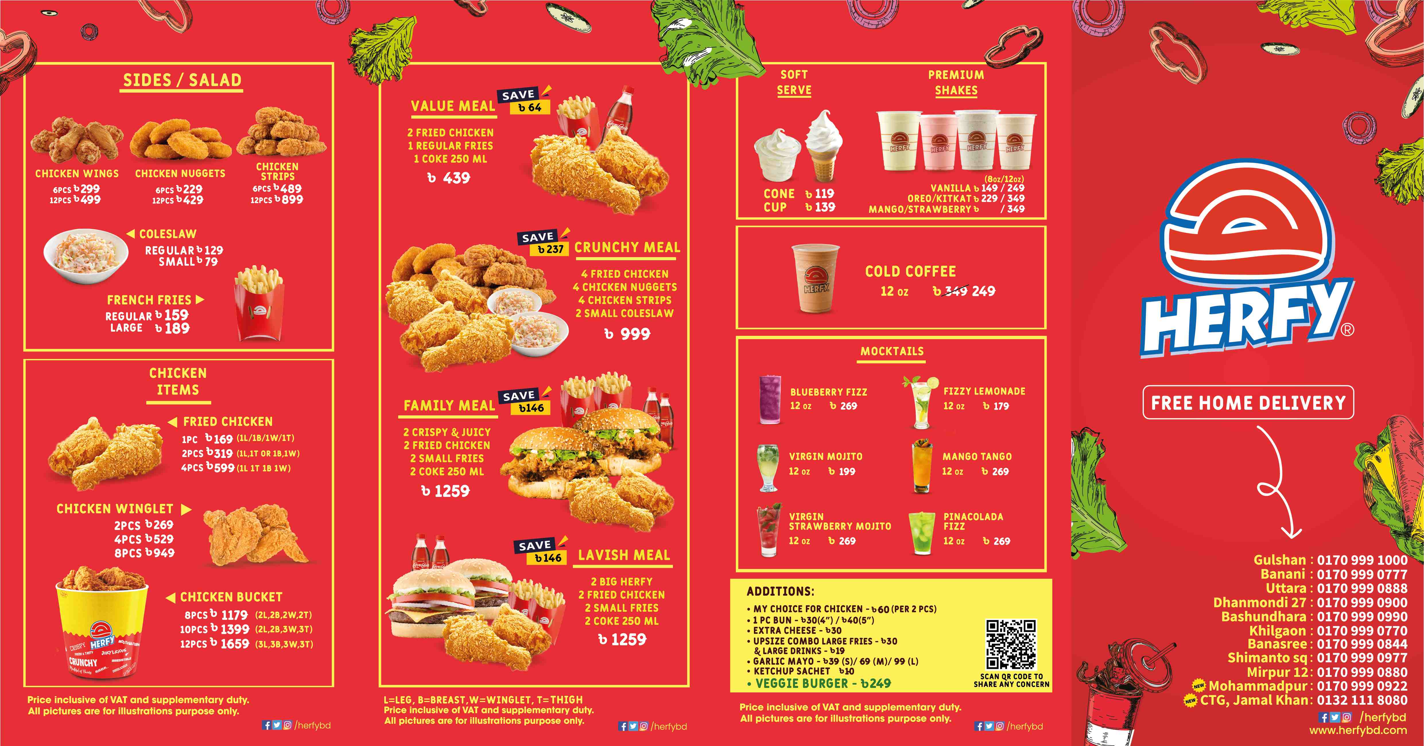 Menu - Brochure Segment A